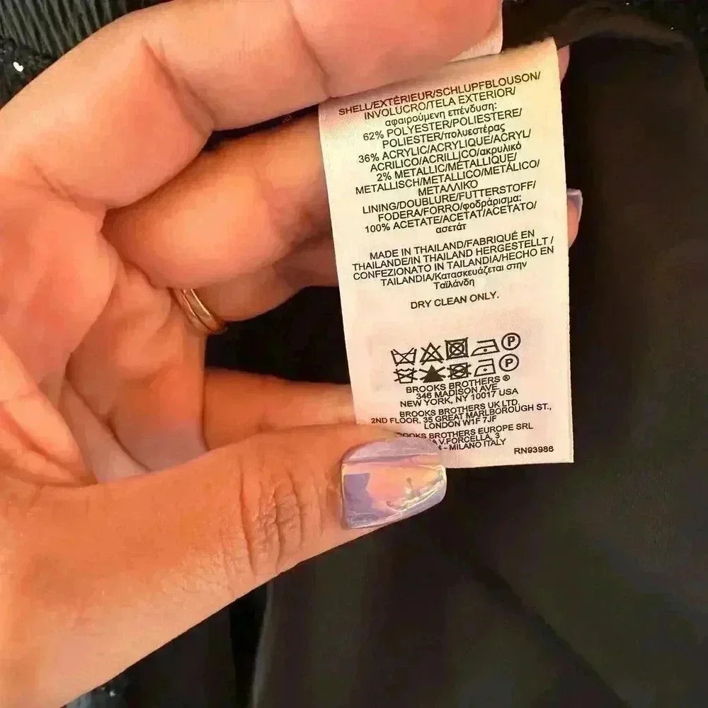 Brooks Brothers Navy Blue Midi Dress - Picture 6 of 7